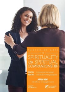 MA degrees in Spirituality and Spiritual Companionship at UM